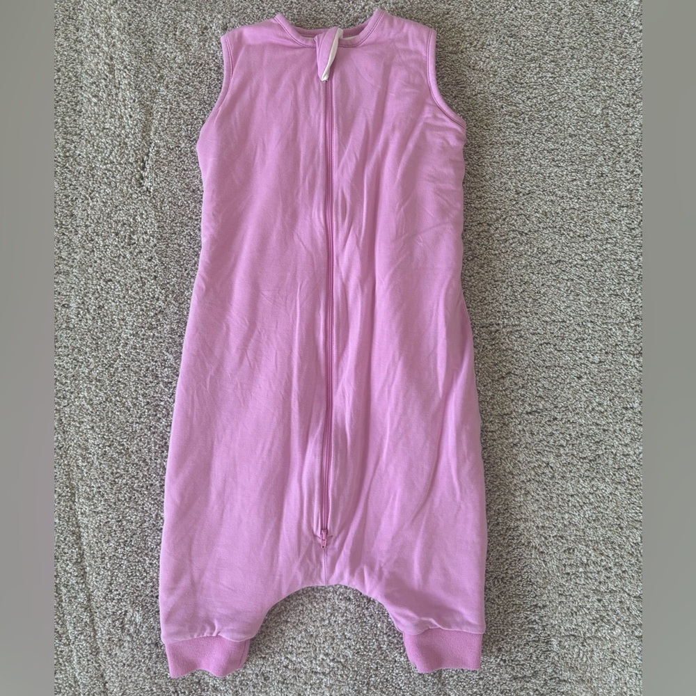 Pink Sleeveless Romper